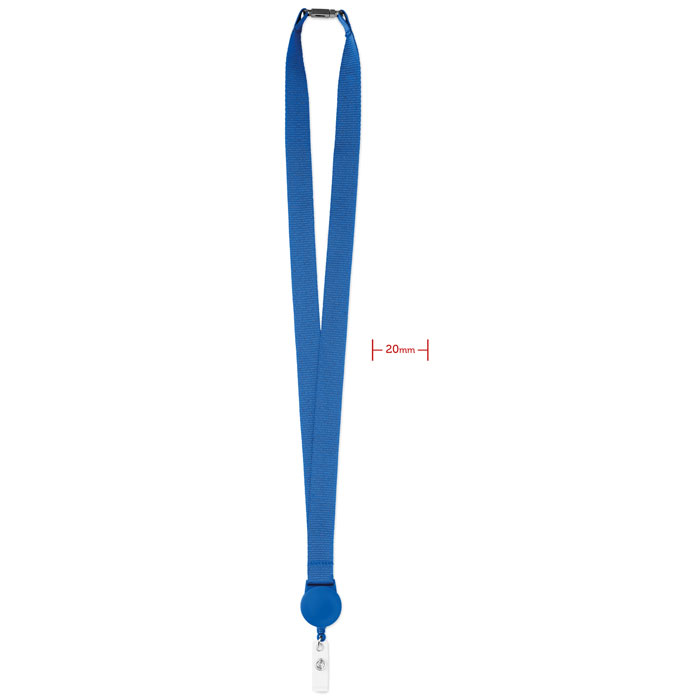Lanyard con badge estraibile