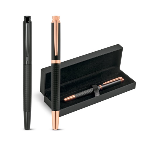 BLAZON. Penna roller in metallo