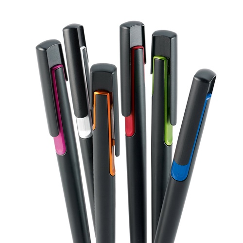 BRIGT. Penna a sfera con finitura metallizzata